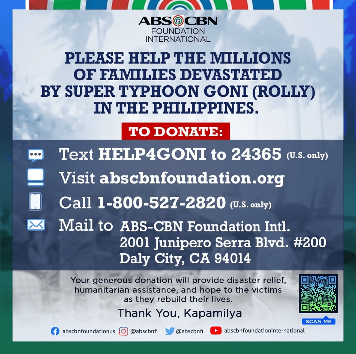 Please Help The Millions Of Families Devastated By Typhoons In The ...