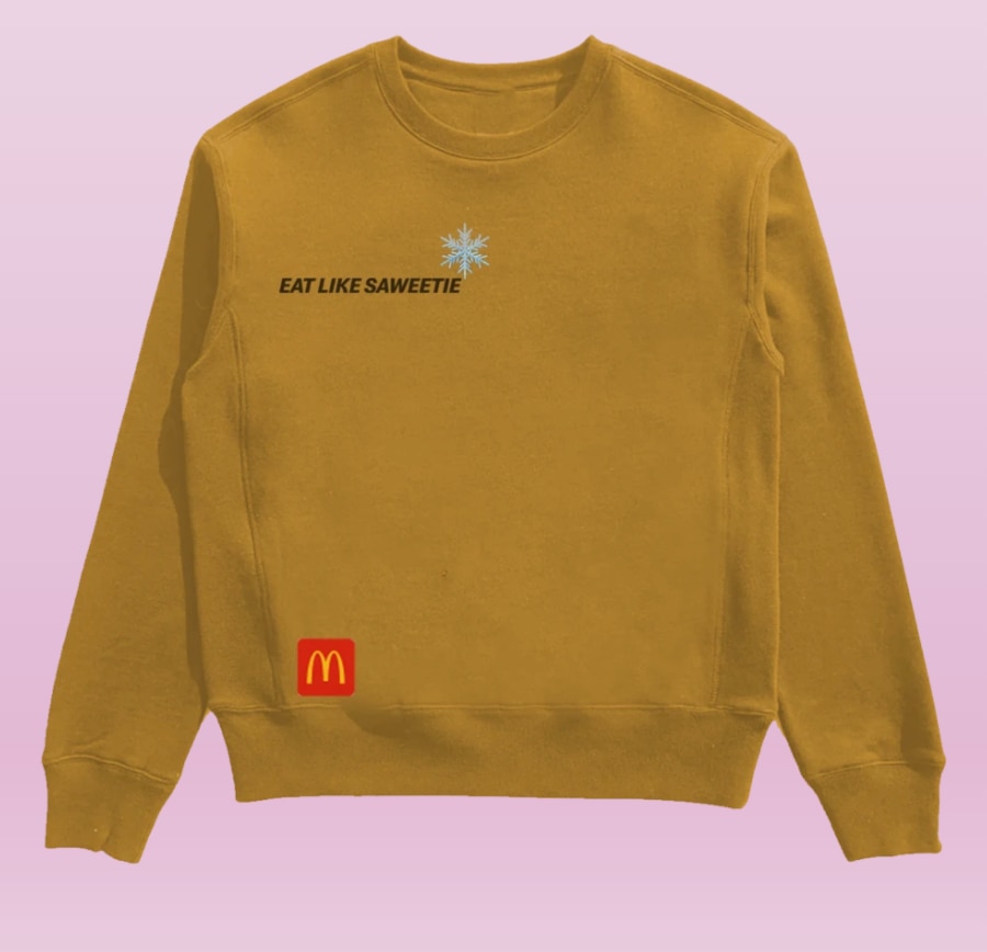 Saweetie x McDonald's Collection The Saweetie Meal Sweater