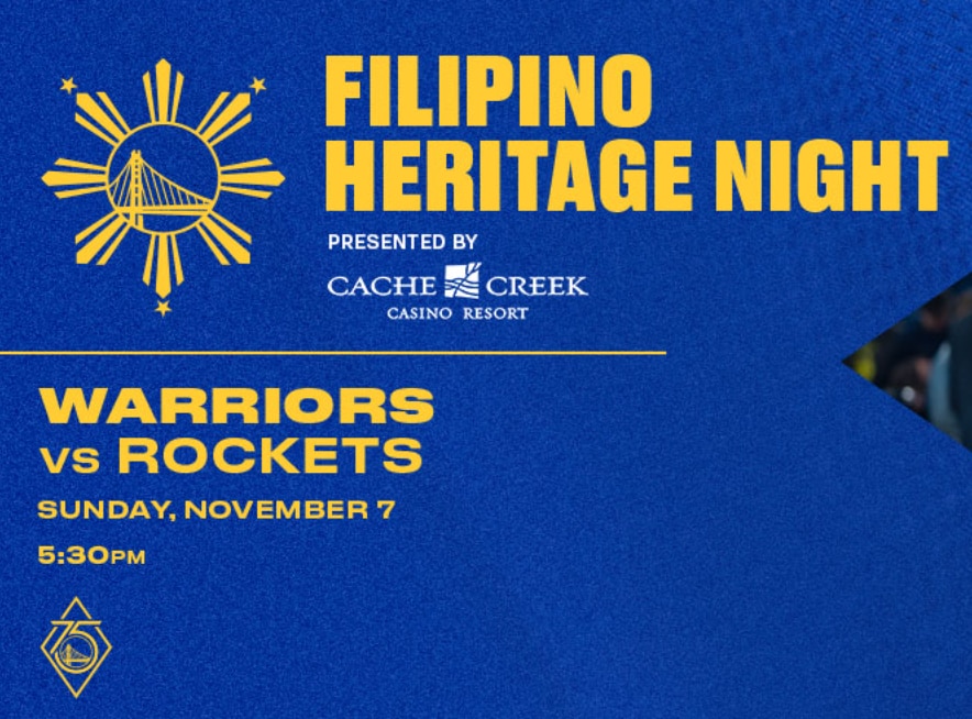 Golden State Warriors Filipino Heritage Night vs. Jalen Green & Houston
