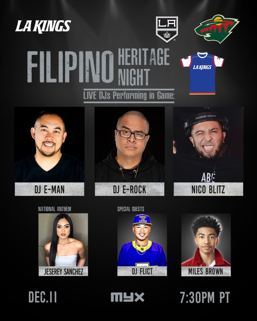 VG x LA Kings Filipino Heritage Night