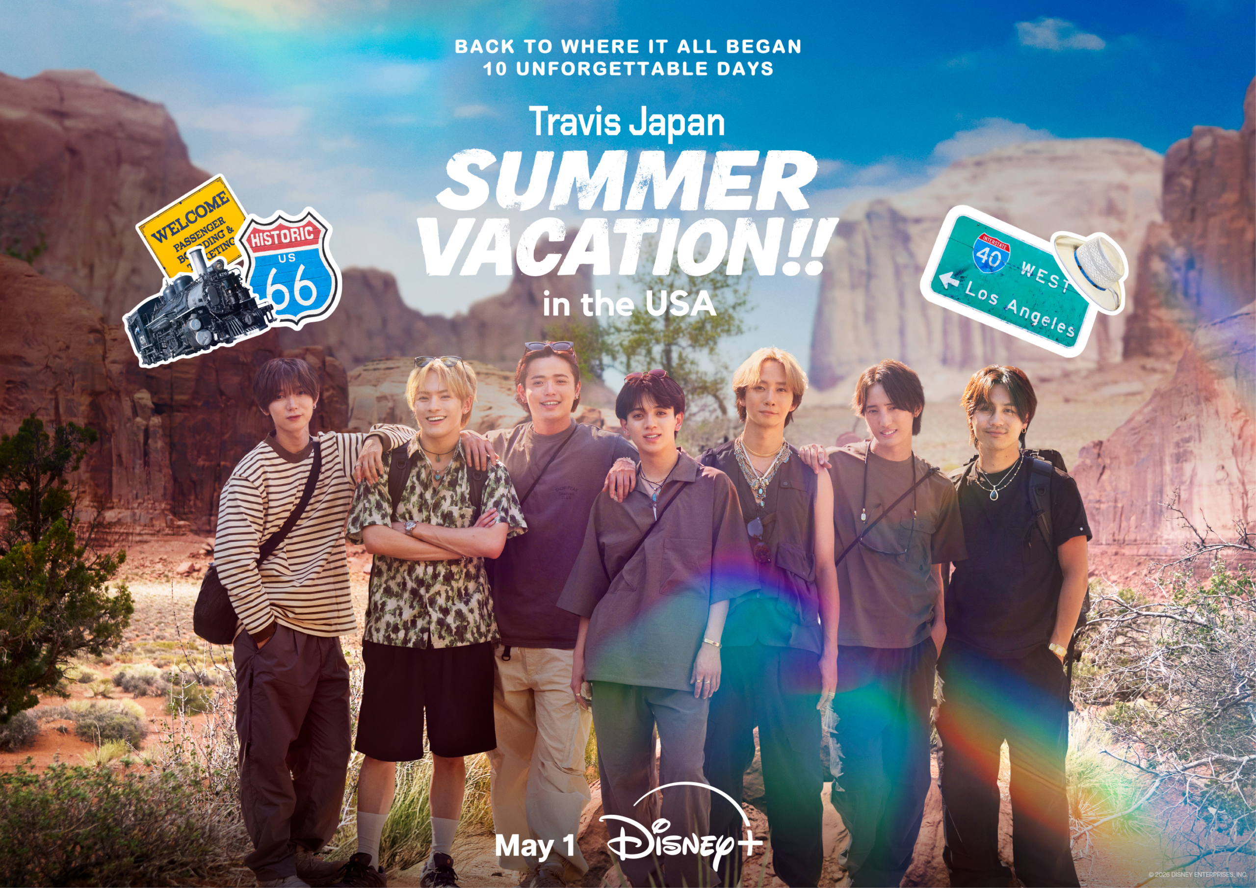 Travis Japan hits the road in new Disney+ series 'Summer Vacation